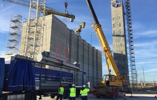 Įpusėjo Kauno kogeneracinės jėgainės statybos